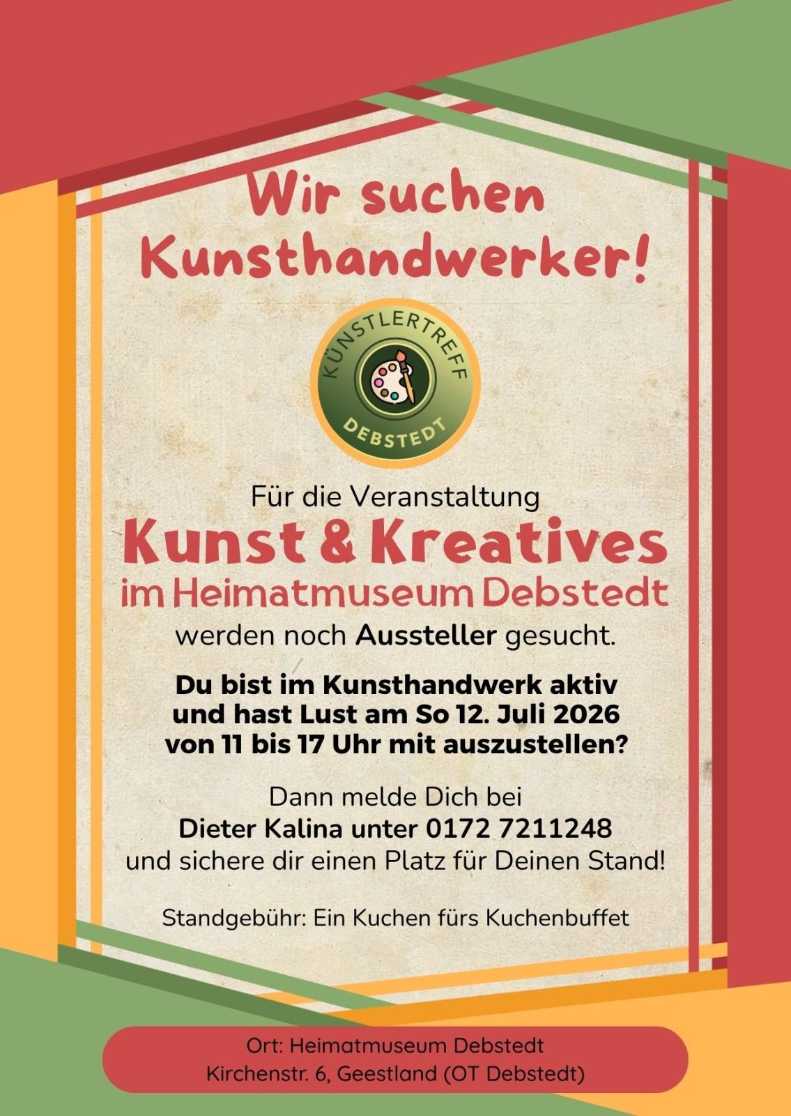 wir suchen Kreative